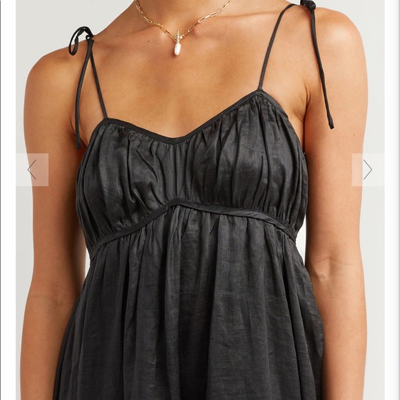 NWT DISSH Linen Maxi Dress - Picture 4 of 8